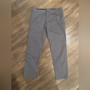 Boomstick Grey Khaki Stretch Golf Pants Mens Size 34 x 30 EUC